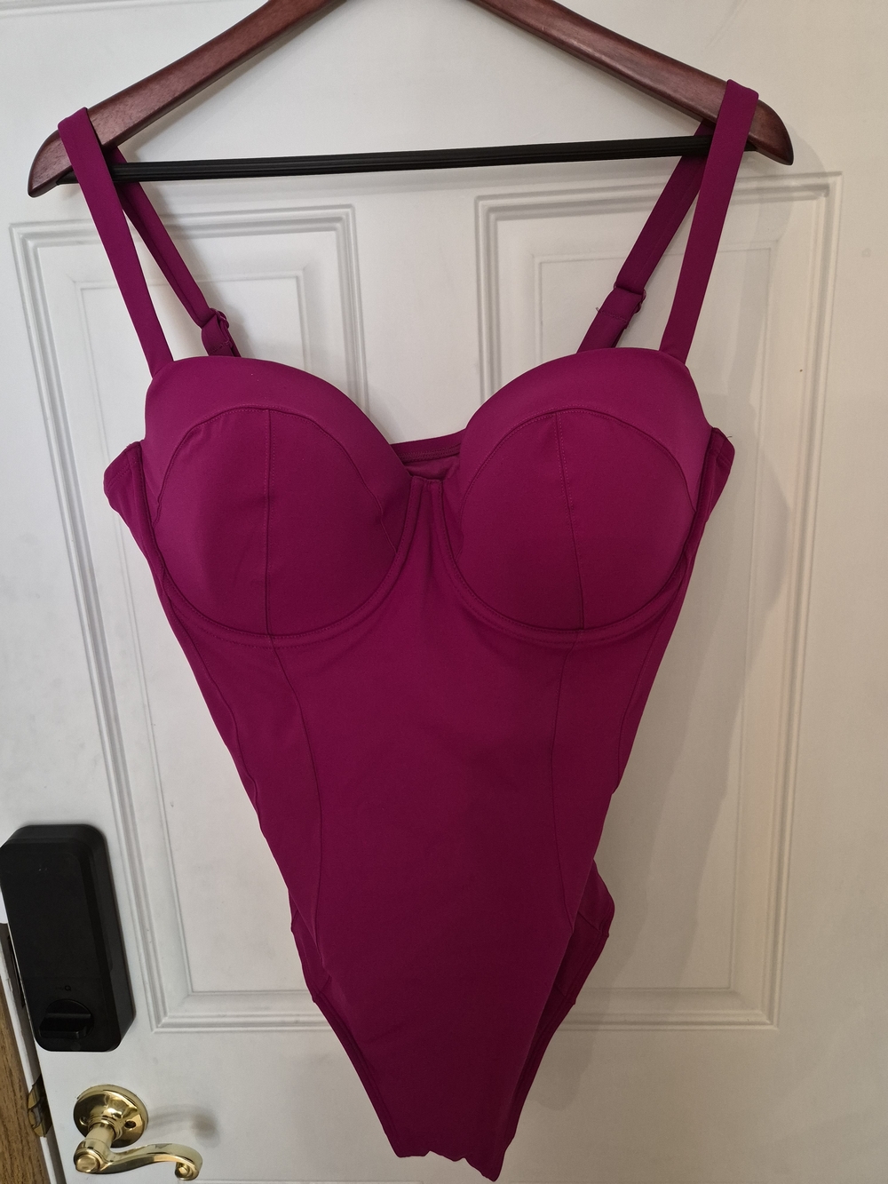 TA3 Mega Sculpting Push-Up Fuschia Swimsuit